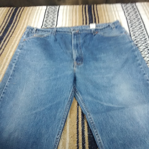 44/30 ORANGE TAB LEVI'S MENS VINTAGE STRAIGHT LEG - Picture 6 of 11